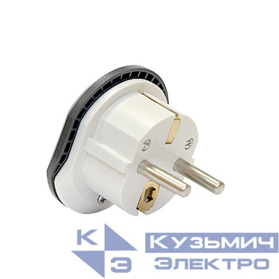 Переходник универсальный плоский с заземл. бел. 16А 250В UNIVersal 2229