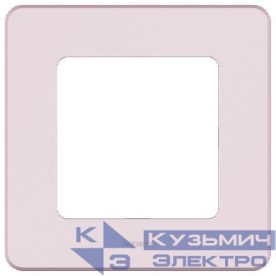 Рамка 1-м Inspiria роз. IEK 673934