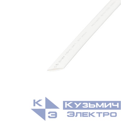 Трубка термоусадочная ТУТ нг 13.0/6.5 бел. 1м Rexant 21-3001