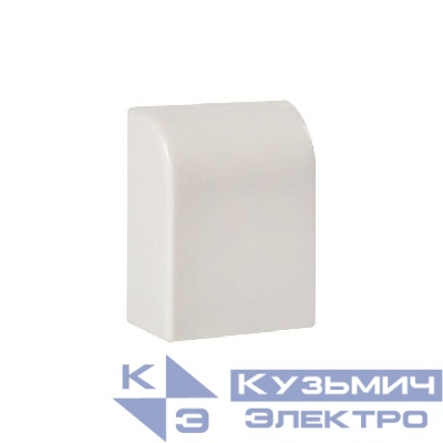 Заглушка 15х10 бел. Plast PROxima (уп.4шт) EKF ecw-15-10x4