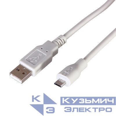 Шнур micro USB (male) - USB-A (male) 3м Rexant 18-1166