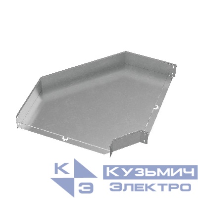 Угол для лотка горизонтальный 90град. 500х100 сталь 1.2мм "ПЛЮС" GLplus90-100-500 КМ PL0445