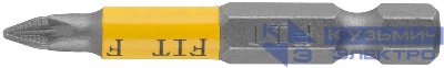 Набор бит кованые сталь S2 односторонние 50мм PZ1 профи блистер (уп.2шт) FIT 57514
