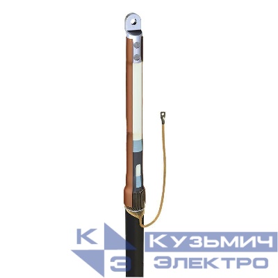 Муфта кабельная концевая внутр. установки 10кВ 1 ПКВТ-10 (35-50) с наконечн. (комплект 3 фазы L-300) ЗЭТАРУС zeta23221