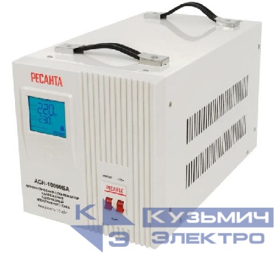 Стабилизатор напряжения АСН-10000БА Ресанта 63/6/40