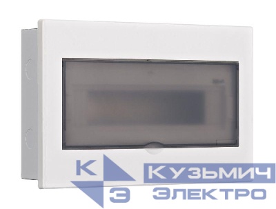 Корпус встраиваемый дв. 1 ряд 13 мод. IP41 ЩРВ-М прозр. DEKraft 31073DEK