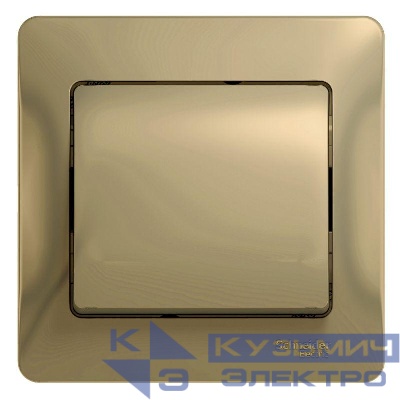 Выключатель 1-кл. СП Glossa 10А IP20 (сх. 1) 10AX в сборе титан SE GSL000412