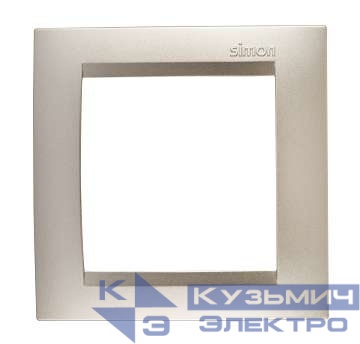 Рамка 1-м Simon15 шампань Simon 1500610-034