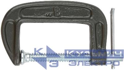 Струбцина тип "G" усиленная 75мм 3дюйм FIT 59243