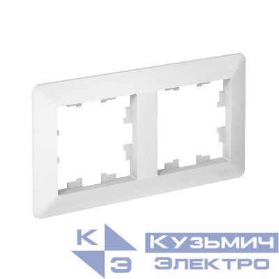 Рамка 2-м AtlasDesign Air лотос/дым. бел. SE ATN221302