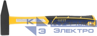 Молоток кованый Профи 500г фибергласовая усилен. ручка FIT 44335