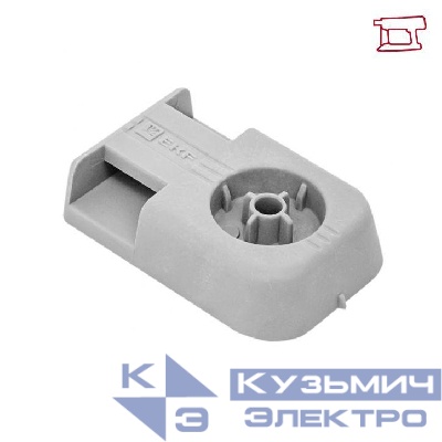 Площадка под стяжку для прямого монтажа сер. (уп.100шт) PROxima EKF pdm-g