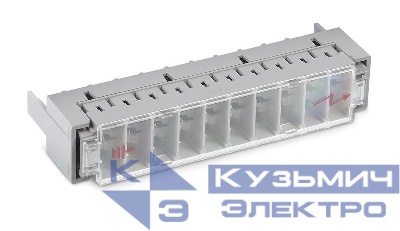 Кассета для грозоразрядников PrMag на 10 пар Cabeus 7086c