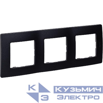 Рамка 3-м Etika антрацит IEK 672583