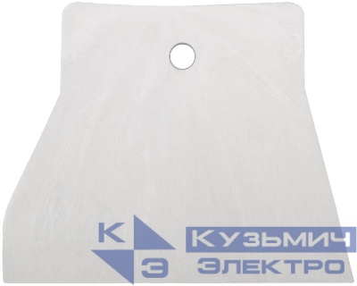 Шпатель 100мм резиновый бел. КУРС 06886