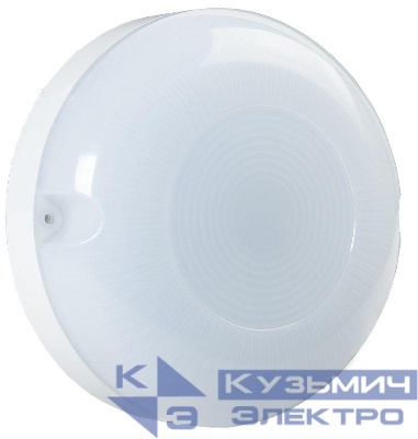 Светильник светодиодный ДПО 1001 8Вт 4000К IP54 с акуст. датчиком IEK LDPO3-1001-008-4000-K01