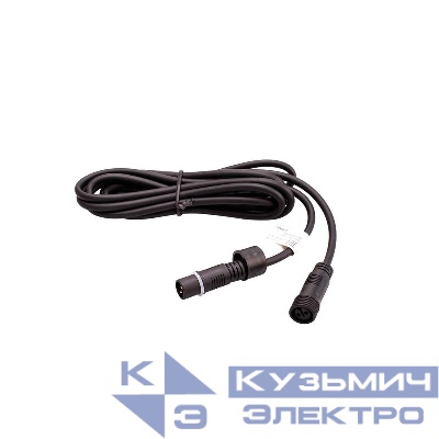 Удлинитель для гирлянд UCX-F90 E/3M/BK серии F90PRO 3м статика/мерцание IP67 черн. Uniel UL-00013225