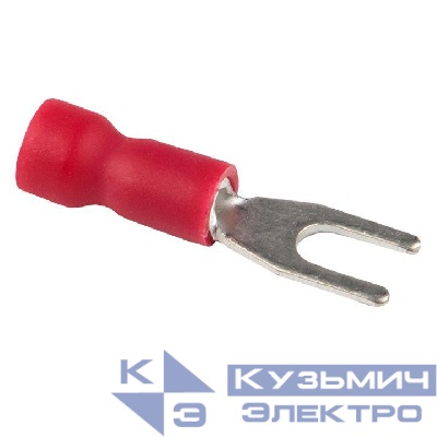 Наконечник вилочный изол. НВИ 1.5-3 (уп.50шт) EKF nvi-1.25-3n