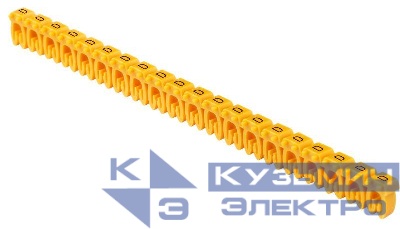Маркер открытого типа KE 0.75-1.5кв.мм символ "D" (уп.200шт) IEK UMK-KE1-D