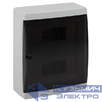 Корпус навесной COMFORT ЩРН-П-18 IP41 пластик. прозр. крышка бел. Эра Б0067239