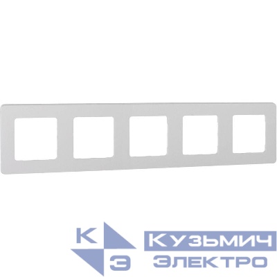 Рамка 5-м СП Inspiria IP20 бел. IEK 673970
