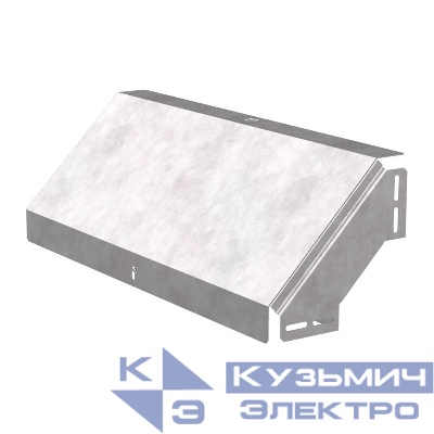 Угол для лотка вертикальный внешний 90град. 600х100 с крышкой Стандарт Промрукав PR16.0591