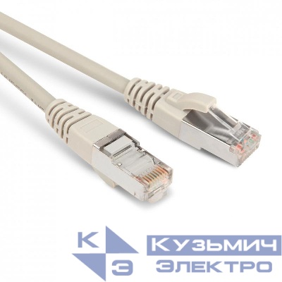 Патч-корд реверсивный PC-LPM-STP-RJ45-REV-RJ45-C5e-10M-GY F/UTP экранированный Hyperline 20317