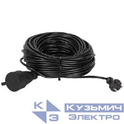 Удлинитель-шнур 1х0м без заземл. ПВС 2х0.75 GREEN LINE BUH-6-30m Эра Б0065143