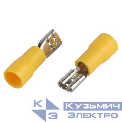 Разъем плоский изолированный "мама" РпИм 5.5-6-0.5 (уп.10шт) Эра Б0063361