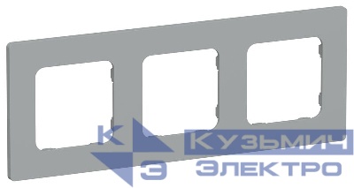 Рамка 3-м СП FLITE РУ-3-К-ФлС сер. IEK FI-M32-32-20-K03