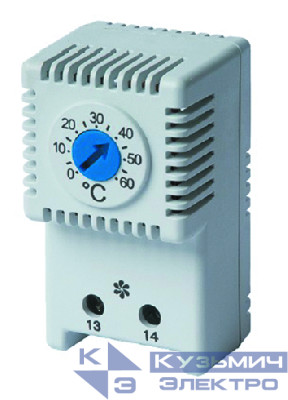 Термостат NO контакт диапазон 0-60град.C DKC R5THV2