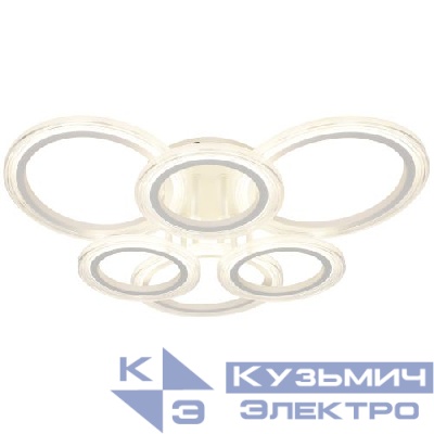 Светильник светодиодный Ring CLL-1-90-RC WH 90Вт 3000К-6000К 620х620х125 с пультом ДУ бел. Эра Б0069749