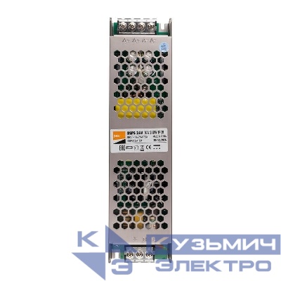 Блок питания для светодиод. ленты BSPS 240Вт 10А 24В IP20 метал. Pro+ JazzWay 5024250