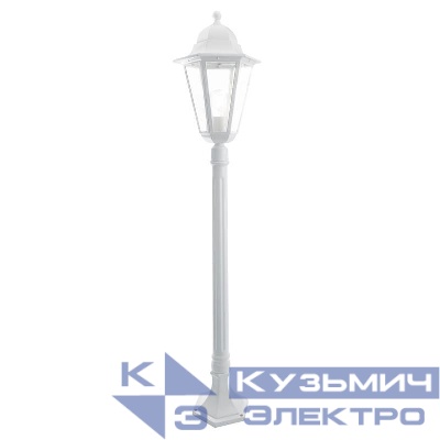 Светильник 6210/PL6210 100Вт E27 230В садово-парковый бел. FERON 11075