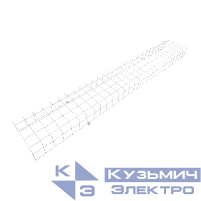 Решетка защитная 1600х264х95мм бел. JazzWay 5069466