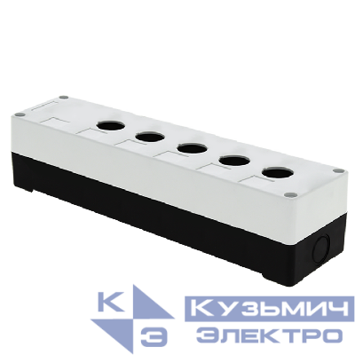 Корпус КП105 5 кнопок бел. EKF cpb-105-w