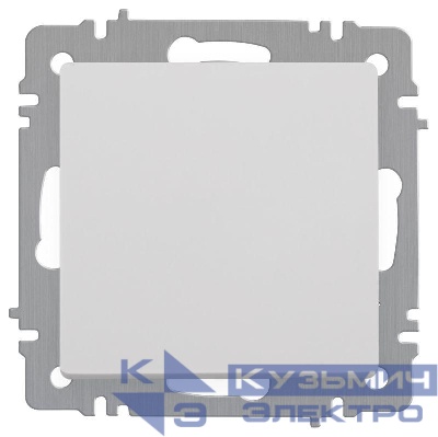 Выключатель 1-кл. СП Accent 6-101-01 10А IP20 250В AL/CU бел. Intro Б0063469