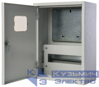 Корпус учетный навесной ЩРУН-1/12 400х300х160 1ф 12мод. IP31 метал. DEKraft 30401DEK