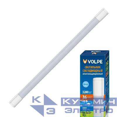 Светильник светодиодный накладной ULT-Q218 36W/DW IP65 WHITE дневной свет 6000К IP65 бел. Volpe UL-00002582
