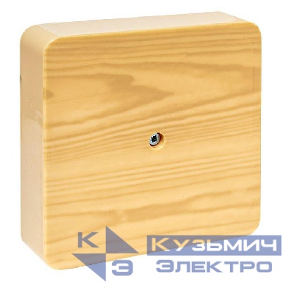 Коробка разветвительная КМР-030-032 100х100х28 свет. дерево PROxima EKF plc-kmr-030-032-s