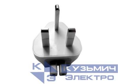 Сменный штекер питания для з.у. модели HC21W2, UK стандарт, п/пакет, "no name", Netko РАСПРОДАЖА