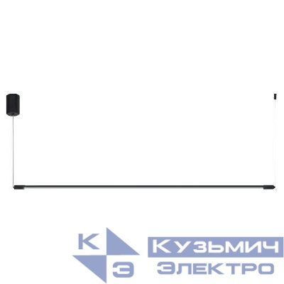 Светильник светодиодный Grace 6186-701LED 23Вт 3000К (подвес) подвесной черн. Rivoli Б0068484