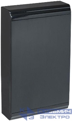 Корпус модульный навесной ЩРН-П-36 PRIME IP41 пластик. черн. IEK MKP13-N-01-36-41-K02