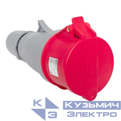 Розетка переносная 225 3P+PE+N 32А 380В IP44 PROxima EKF ps-225-32-380-PRO