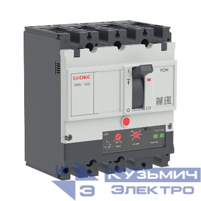 Выключатель автоматический 4P 160А 70кА pro MNX160L при AC415V расцепитель TMD YON MNX160L4PTMD0160