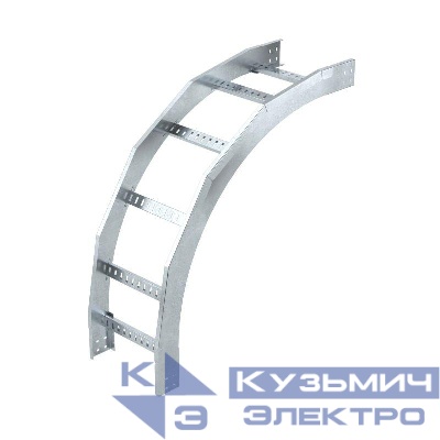 Угол вертикальный внешний 90град. 100х300 R900 в компл. с крепежн. элемент. и соед. пластинами гор. оцинк. DKC LIO1930KHDZ