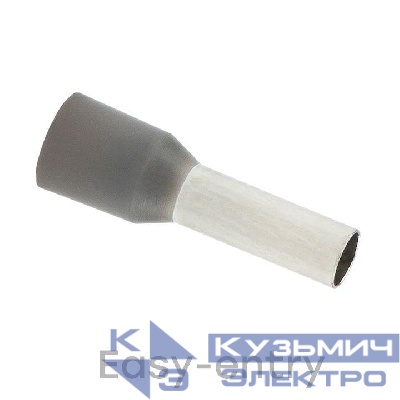 Наконечник штыревой втулочный изол. НШвИ 4.0-9 (уп.50шт) EKF nhvi-4.0-9