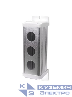 Корпус BXM47-В3/22 IP65 три отверст. 22мм с проушинами с сальником Электротехник ET020073