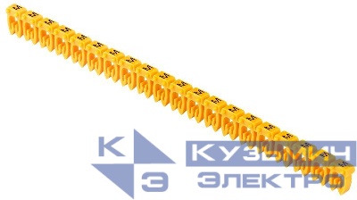 Маркер открытого типа KE 1.5-2.5кв.мм символ "M" (уп.200шт) IEK UMK-KE2-M