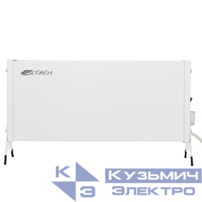 Конвектор электрический Такса с механическим термостатом 1кВт СОКОЛ 60-0121